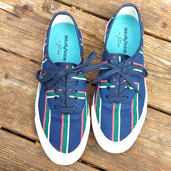 SeaVees for J  Crew Sneakers Sz 8.5 - Picture 1 of 4